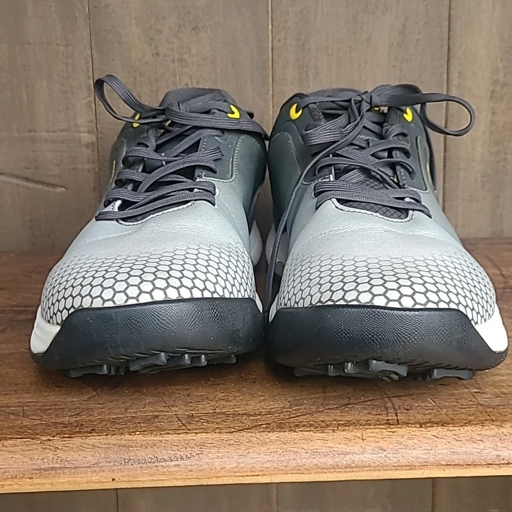 EUC Fitville Golf Shoes Men's sz 11.5W Haze Grey SpeedEx V1 Sneaker